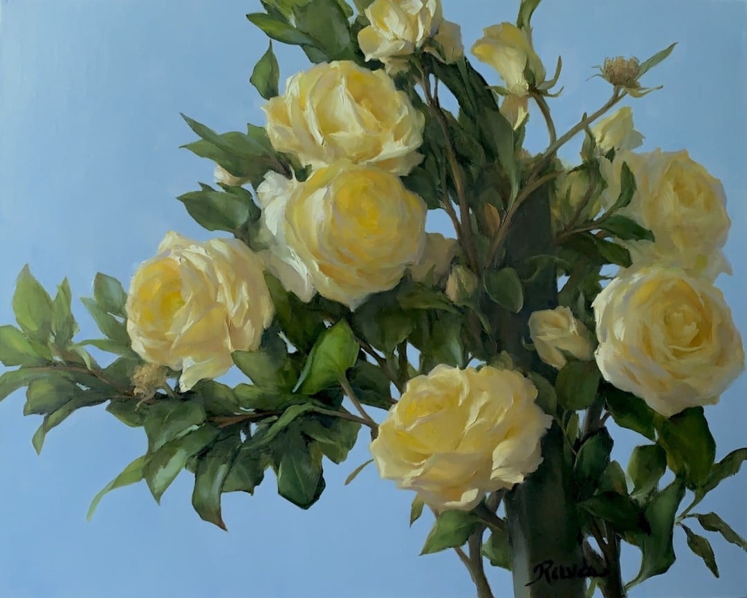 9th Annual April 2020 PleinAir Salon Winner Diane Reeves Best Floral