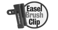 easel brush clip logo