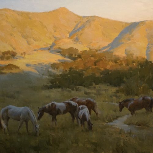 12th Annual April Plein Air Salon Awards Laurie Kersey First Place Overall Stillness