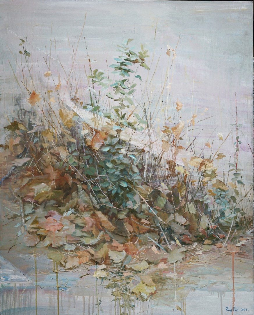 12th Annual April Plein Air Salon Awards Fan Yang Floral Honorable Mention Winter is Coming No. 7