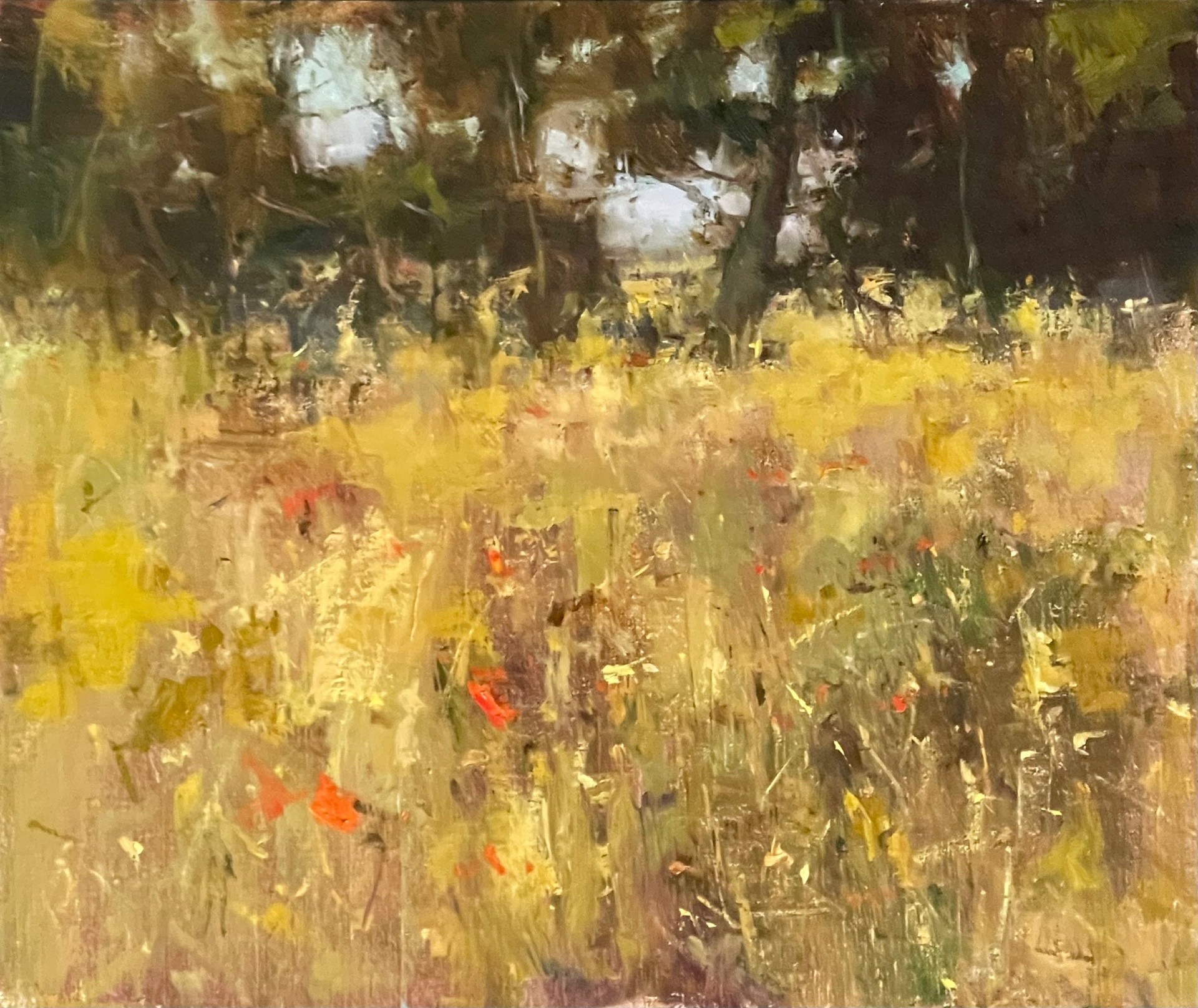PleinAir Salon Online Art Competition February 2023 Honorable Mention Valere Craig Grasses Landscape Oil Painting