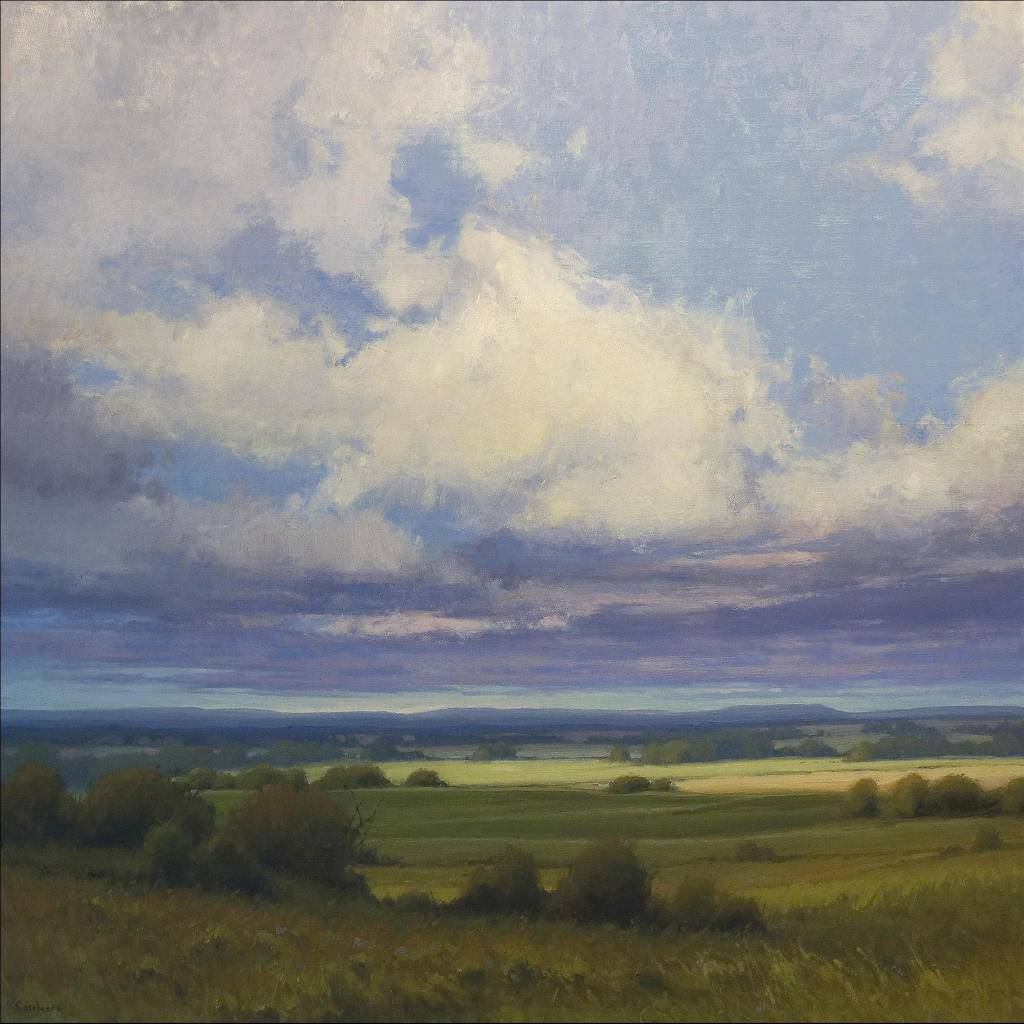 Kim Casebeer Chasing Light Honorable Mention 2nd Annual PleinAir Salon Art Competition