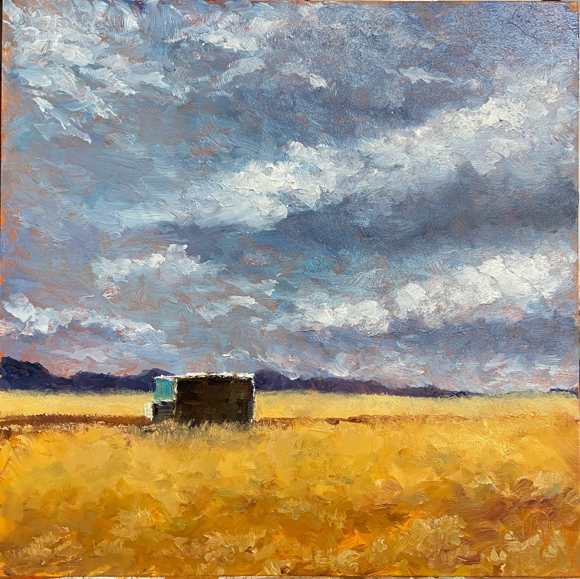 PleinAir Magazine's 13th Annual PleinAir Salon Awards April Honorable Mention Maria Downey The Loafing Shed Beginner