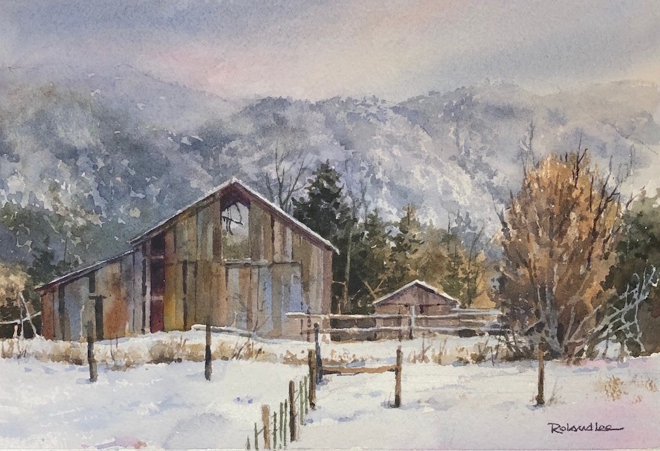 PleinAir Magazine's 13th Annual PleinAir Salon Art Competition May Top 100 Roland Lee Soft and Quiet Building Category