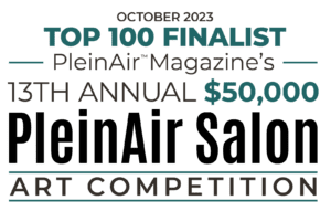 PleinAir Magazine's 13th Annual PleinAir Salon Art Competition October 2023 Top 100 Finalist